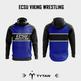 ECSU Vikings Wrestling (Team Order) Quarter Zip Hoodie No name