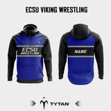 ECSU Vikings Wrestling (Team Order) Quarter Zip Hoodie w/ name