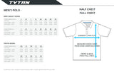 Blinn College Football Black Polo Customized
