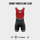 Sidney Wrestling Club Men's Wrestling Singlet