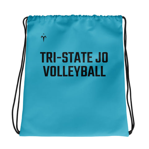 Tri-State Jo Volleyball Drawstring bag