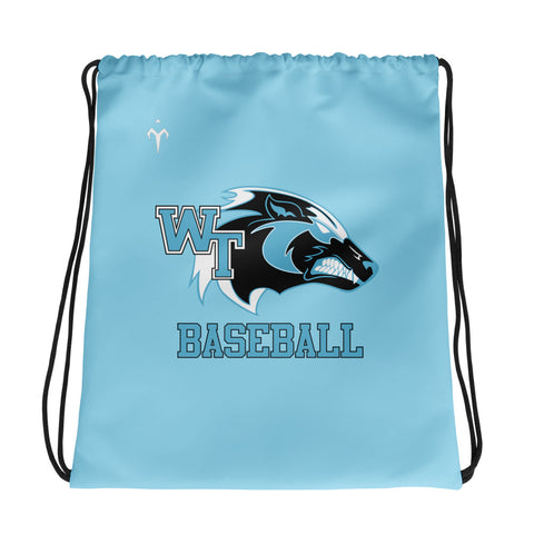 Western Tech Wolverines Drawstring bag