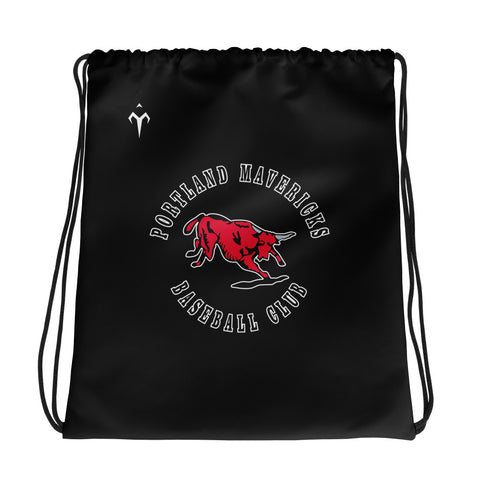 Portland Mavericks Baseball Drawstring bag