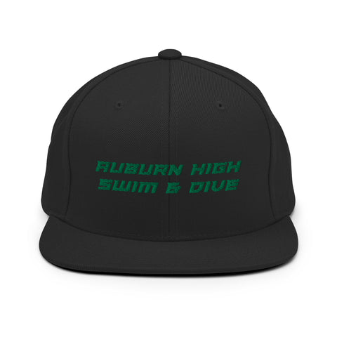Auburn High Swim & Dive Snapback Hat