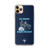Loy Norrix Knights Baseball Clear Case for iPhone®