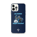Loy Norrix Knights Baseball Clear Case for iPhone®