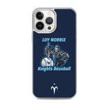 Loy Norrix Knights Baseball Clear Case for iPhone®