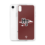 Hiram Johnson Warriors Wrestling Clear Case for iPhone®