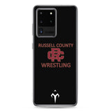 Russel County Warriors Wrestling Clear Case for Samsung®