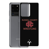 Russel County Warriors Wrestling Clear Case for Samsung®