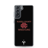 Russel County Warriors Wrestling Clear Case for Samsung®
