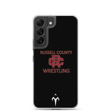 Russel County Warriors Wrestling Clear Case for Samsung®