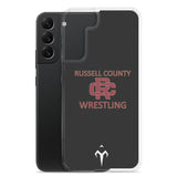 Russel County Warriors Wrestling Clear Case for Samsung®