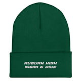 Auburn High Swim & Dive Cuffed Beanie