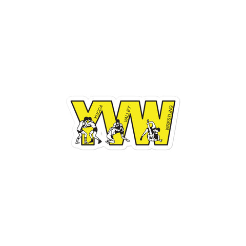 Yucca Valley High School Wrestling Bubble-free stickers