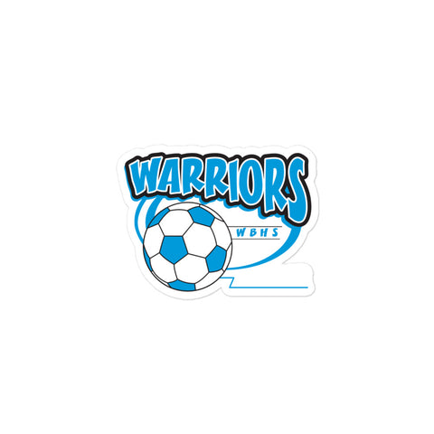 Willowbrook High School Soccer Bubble-free stickers