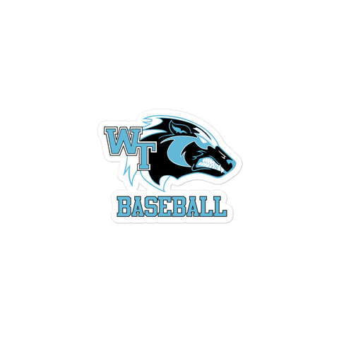 Western Tech Wolverines Bubble-free stickers