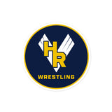 Hood River Valley High School Wrestling Bubble-free stickers