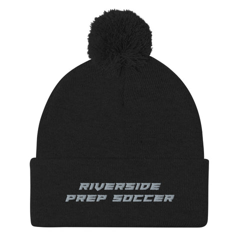 Riverside Prep Soccer Pom-Pom Beanie