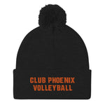 Club Phoenix Volleyball Pom-Pom Beanie