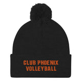 Club Phoenix Volleyball Pom-Pom Beanie