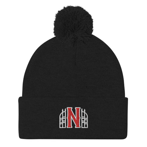 Nashua Silver Knights Pom-Pom Beanie