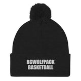 RcWolfpack Basketball Pom-Pom Beanie