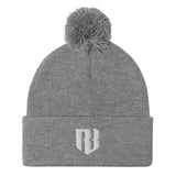Rare Breed Flag Football Pom-Pom Beanie