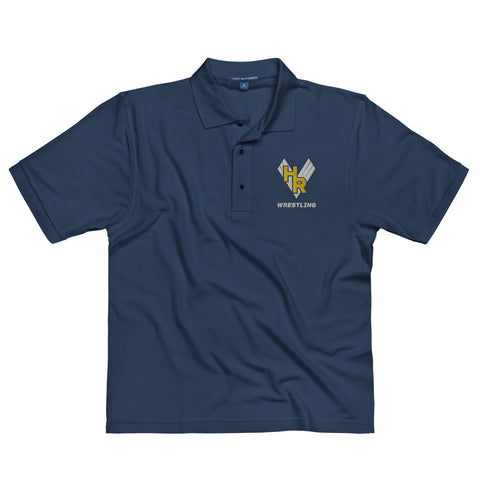 Hood River Valley High School Wrestling Men's Premium Polo