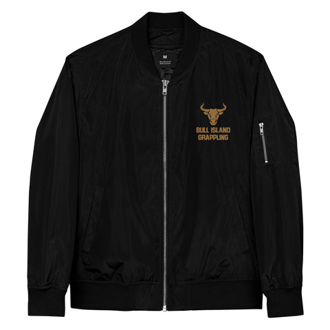 Bull Island Grappling Premium recycled bomber jacket