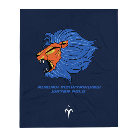 Auburn Mountainview High School Throw Blanket