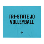 Tri-State Jo Volleyball Throw Blanket