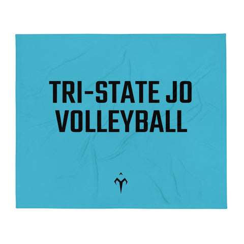 Tri-State Jo Volleyball Throw Blanket