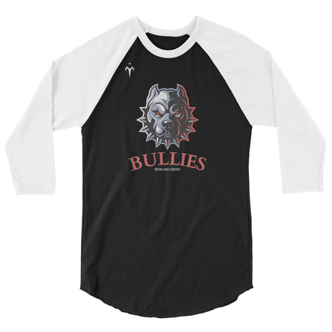 Bowling Green Bullies Football 3/4 sleeve raglan shirt