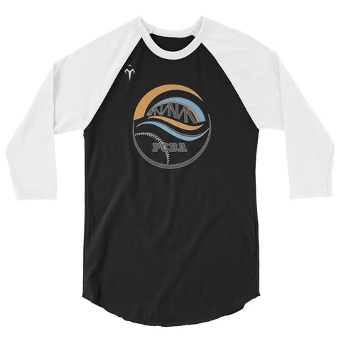 Port City Baseball Academy 3/4 sleeve raglan shirt