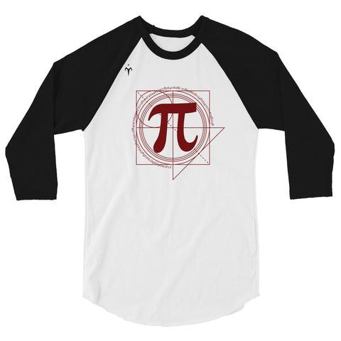 Pi Ultimate 3/4 sleeve raglan shirt