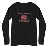 Russel County Warriors Wrestling Unisex Long Sleeve Tee