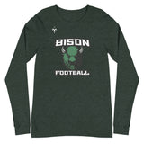 Bison Football Unisex Long Sleeve Tee