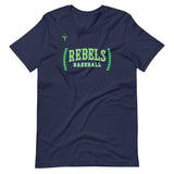 Michigan Rebels Baseball Unisex t-shirt