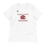Russel County Warriors Wrestling Women's Relaxed T-Shirt
