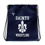 Saints Wrestling Drawstring bag