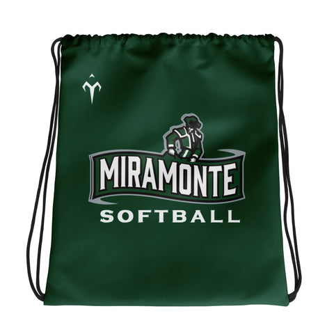 Miramonte Softball Drawstring bag
