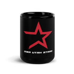 MBA Utah Stars Black Glossy Mug