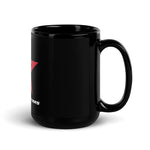 MBA Utah Stars Black Glossy Mug