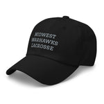 Midwest Warhawks Lacrosse Dad hat