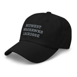 Midwest Warhawks Lacrosse Dad hat