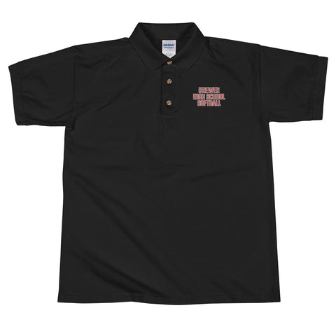 Brewer High School Softball Embroidered Polo Shirt