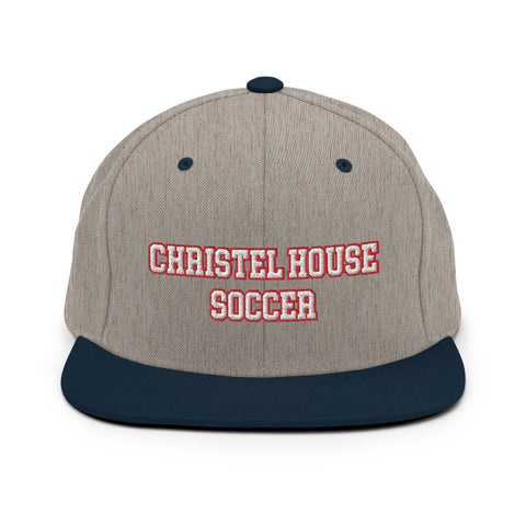 Christel House Soccer Snapback Hat