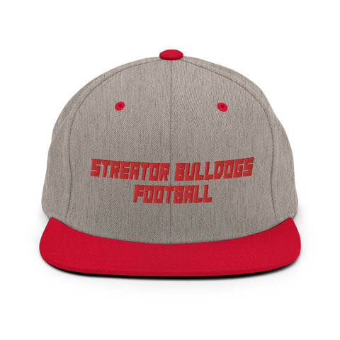 Streator Bulldogs Football Snapback Hat