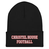 Christel House Football Cuffed Beanie